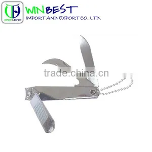 High Quality Mulifunctionl Manicure Kit/LK-350 Nail Clipper With Bottle Opener thumbnail-5