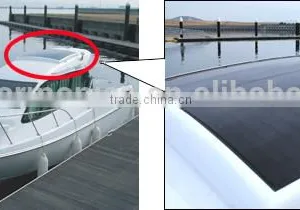 FLEXIBLE CIGS THIN FILM SOLAR PANEL for Boats, Sailboats and Yachts Batteries thumbnail-1