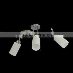 Chrome and White Chandelier Pendant for Living Room Made in China thumbnail-2