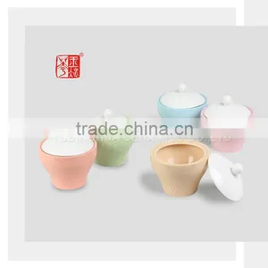 Ceramic Tea Coffee Sugar Pots With Butterfly Pattern thumbnail-2
