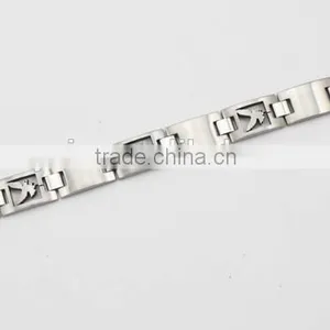 Fashion Business Casual Men Stainless Steel Eagle Bracelet thumbnail-3
