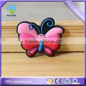 Custom Butterfly Animal Shaped Soft Pvc/rubber Souvenir Fridge Magnet thumbnail-1
