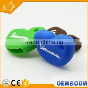 Silicone Car Key Protect Shell For Vespa S, LX, LXV, GTS, SPRINT, PRIMAVERA thumbnail-2
