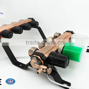 3 Valve Manifold Gauge Set for Hydronic Radiant Floor Heating Systems thumbnail-2