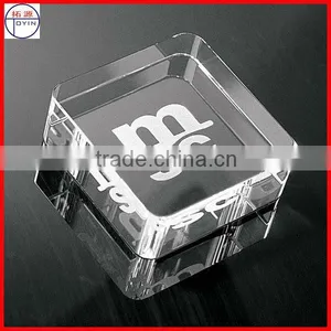 Simple Design Acrylic Paperweight & Decoration With Logo thumbnail-1