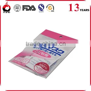 Plastic Header Bag With Self-adhesive for Makeup Cotton thumbnail-5