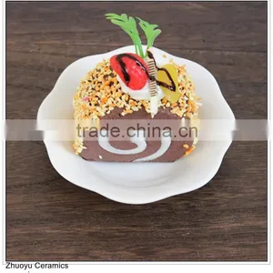 Ceramic Sauce Dish for Cake thumbnail-1
