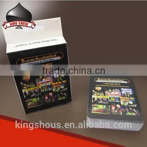 Paper Plastic Custom Plastic Coated Playing Cards for Wholesale thumbnail-3