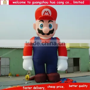 Guangzhou Giant Inflatable Super Mario Inflatable Mario for Advertising Customized Inflatable Cartoon thumbnail-1