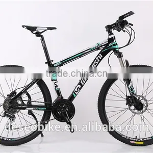 2016 Alloy Mountain Bicycle 21 Speed Flat Handlebar Mtb for Men thumbnail-4