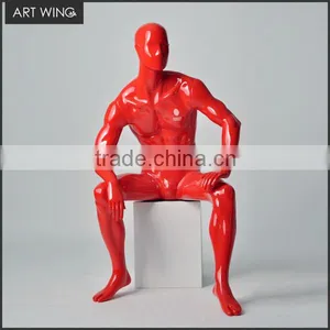 Eco-friendly Ballet Windows Muscular Mannequin for Male thumbnail-3