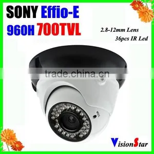 Surveillance Video Color CCD Camera 700TVL Sony Effio-E OSD Menu Day Night For Indoor Using thumbnail-1