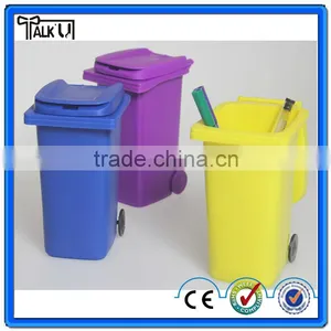 New Stationey Fashion Mini School Trash Pen Holder/plastic Office Customized Trash Pen Holder/fancy Design Garbage Pen Holder thumbnail-3