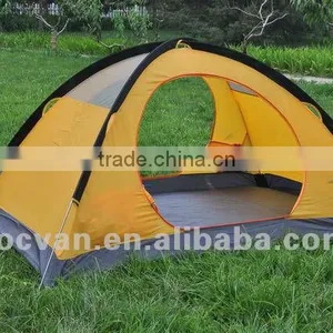 2 Door Double Skin Polyester Dome Camping Tent thumbnail-1