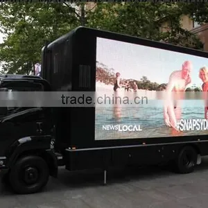 Presidential LED Vehicle,Mobile Advertising Truck, LED Truck, 1 Lifting Led Screen, 1 Light Box thumbnail-6