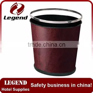 Faux Leather Single Layers Trash Can Manufacturer thumbnail-4