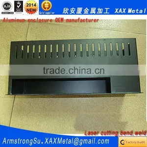 XAX09Alu OEM ODM Customized Laser Cut Bend Weld Sheet Aluminum Alloy Control Box Box thumbnail-2