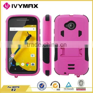 For Motorola E2 Case Silicone pc Back Cover Case thumbnail-1