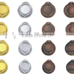 Commonly Used Gold Silver Bronze Medallion Custom Sport Award Neck Metal Medal thumbnail-1