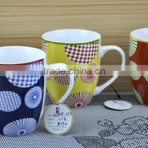 11OZ Poodle Dog Design Full Decal Print Coffee Cups, Shiny Surface Porcelain Mug, KL5004-10715 thumbnail-5