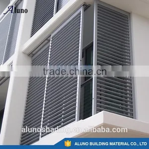 Quality Aluminium Sliding Louvres/Aluminium Sliding Louvre Screens for Facade thumbnail-1