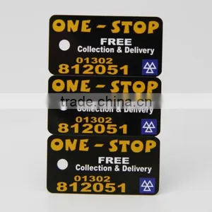 3pcs Break off Irregular Shape Plastic Discount VIP Card thumbnail-2