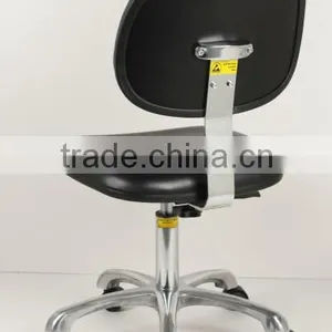 ESD Lab Chair PU Leather Chair Anti Static Chair thumbnail-6
