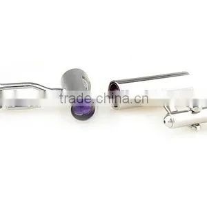 Sands Of Time White Sand Hourglass Timer Cufflinks thumbnail-3