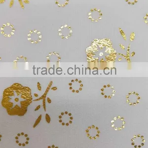 China Supplier Deisgn 75*100 Polyester Gilding Fabric for Cloth Material thumbnail-1