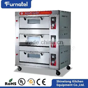 2016 Commercial Bakery Equipment 3-Layer 6-Tray Gas Industrial Bakery Equipment thumbnail-1