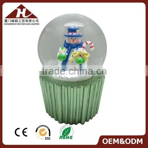 Funny Snow Man Snow Dome Globe for New Year Gift thumbnail-1