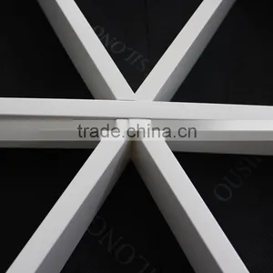 Rust Proofing Hot Sale Aluminum Commercial Triangle Open Grid Suspended Ceiling thumbnail-5