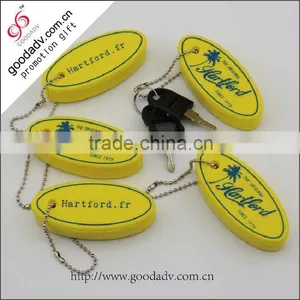Funny Design Custom pu Floating Keychain Manufacturers in China thumbnail-1