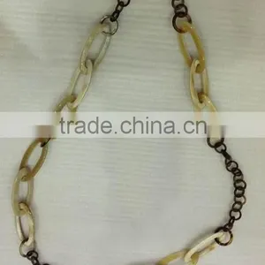 Eco-friendly Handicraft Nice Buffalo Horn Necklace Jewelry Vietnam thumbnail-1