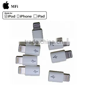 Wholesale OEM 8pin to Micro Adapter With MFi Certified thumbnail-4