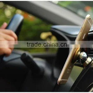 Wholesale 360 Degree Rotatable Univesal Magnetic Car Mount Phone Holder thumbnail-3