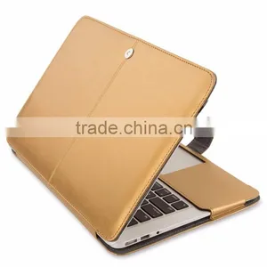 For Macbook Pro Air Retina, Crazy Horse Pattern Tablet Leather Case For Macbook Pro thumbnail-4
