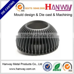 Factory Customized Aluminum Die Casting Led Flashlight Spotlight Heat Sink thumbnail-1