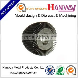 GuangZhou Factory Customizes Aluminum Die Casting Led Bulb Heat Sink Radiator Cars Auto Parts thumbnail-1