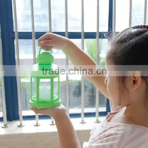 Promotion Poppas BS10 Classic ABS Plastic Cheap Colorful Decoration Hurricane Lantern,Recycled Candle Lantern thumbnail-6