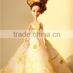 Neon Glow Light Clothes / Beautiful Pincess Dress for LED Dolls thumbnail-3