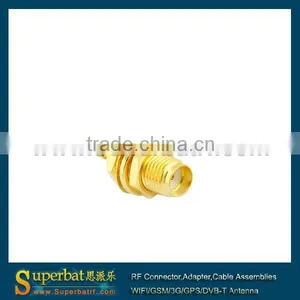 Sma Bulkhead Electrical Connectors SMA Solder Jack Bulkhead Connector for 1.13mm Cable thumbnail-1