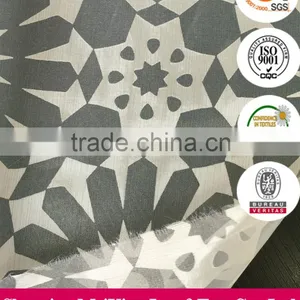 Keqiao Hot Sell 65%polyester 35%cotton Woven TR Burn-out Fabric thumbnail-1