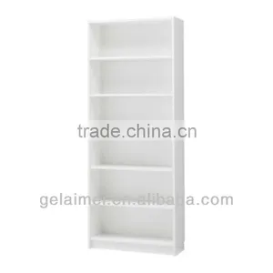 White Colour Wooden Bookcase for Hotel thumbnail-1