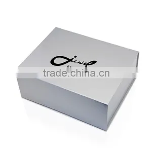 Hot White Plain Cardboard Gift Packaging Box, Rigid Packing Box, Paper Box thumbnail-6