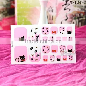 Beauty Sticker GMP Wholesale Water Transfer Nail Art Stickers for Toe Nail Stickers thumbnail-1