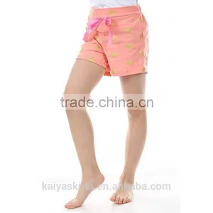 Multicolored Dots Bowknot Design Stylish Easy Sports Doing Cotton Children Girls Shorts thumbnail-6