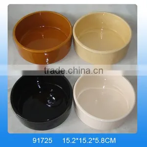 Custom Ceramic Bowls for Dogs With Customized Logo Painting Supplier's Choice thumbnail-1