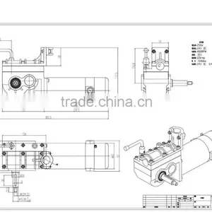 The Standard Model Wheelchair Motor(250W) thumbnail-2