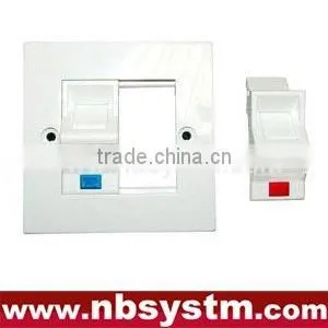 Adapter for UK Type Faceplate 1 Port thumbnail-1